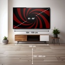 Hisense QLED 4K TV 85E7S PRO, 144Hz Nativos, Smooth Motion IA, HDR10+Gaming
