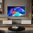 Hisense QLED TV 65A6S, Escalador 4K IA, Control por voz, Smooth Motion IA