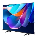 Hisense QLED TV 65A6S, Escalador 4K IA, Control por voz, Smooth Motion IA