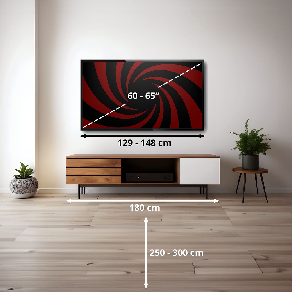 Hisense QLED TV 65A6S, Escalador 4K IA, Control por voz, Smooth Motion IA