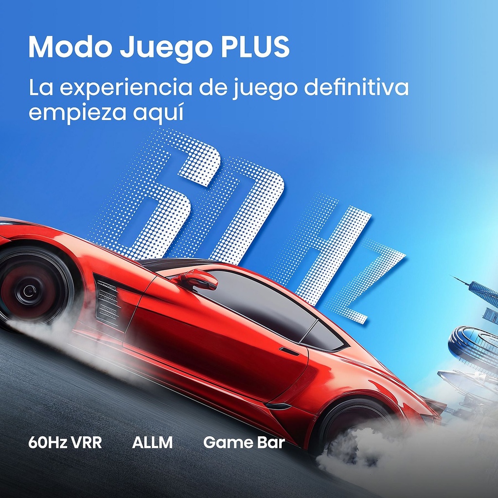 Hisense QLED TV 50A6S, Escalador 4K IA, Control por voz, Smooth Motion IA
