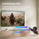 Hisense QLED TV 50A6S, Escalador 4K IA, Control por voz, Smooth Motion IA
