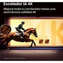 Hisense QLED TV 43A6S, Escalador 4K IA, Control por voz, Smooth Motion IA