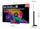 LG OLED77C64LA, TV OLED 77", 4K, procesador 4K AI α11 Gen3, Smart TV Web OS