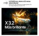 LG OLED48C64LA, TV OLED 48", 4K, procesador 4K AI α11 Gen3, Smart TV Web OS