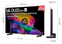 LG OLED48C64LA, TV OLED 48", 4K, procesador 4K AI α11 Gen3, Smart TV Web OS