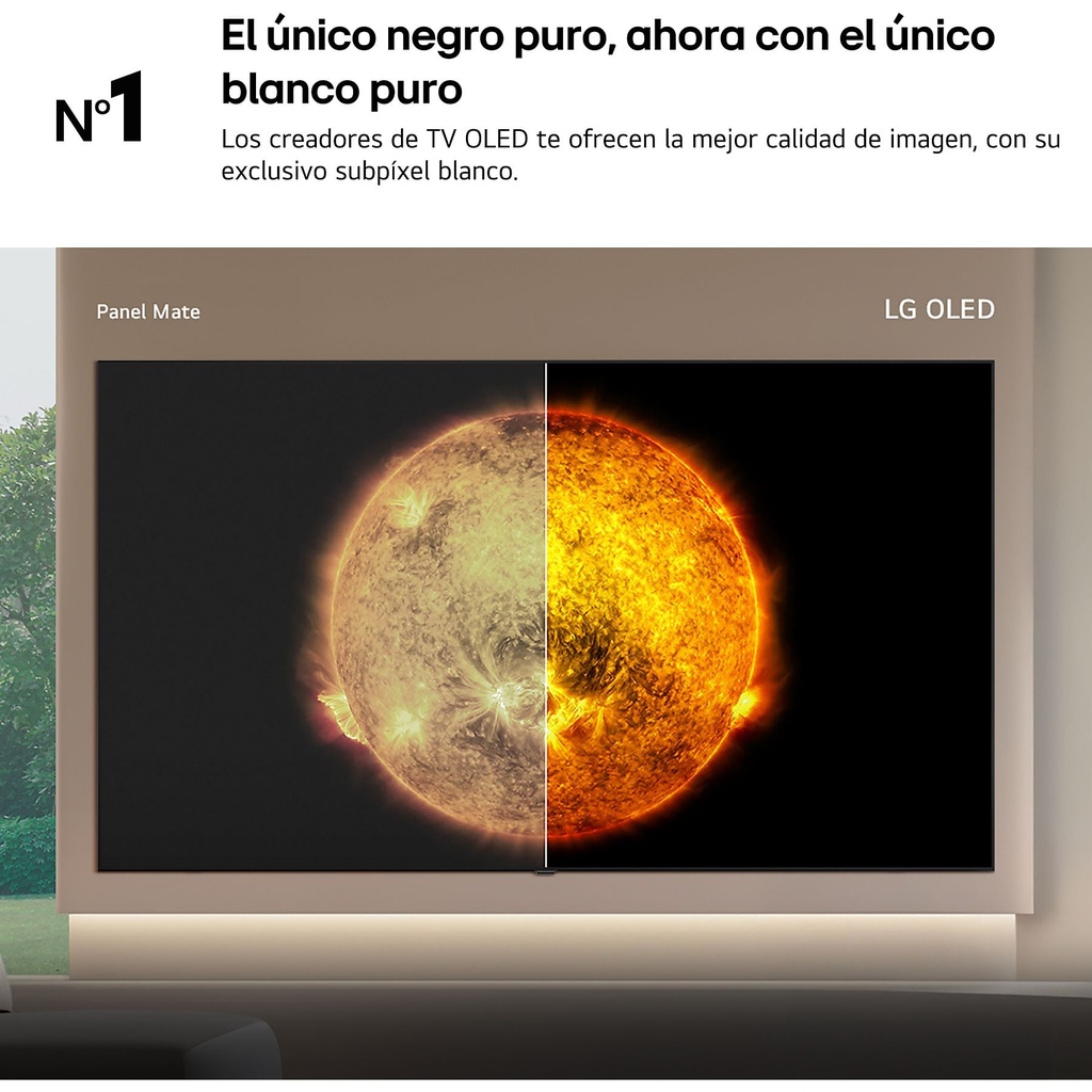 LG OLED65B6ELC, TV OLED 65", 4K, procesador 4K AI α8 Gen3