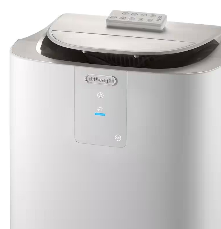 DeLonghi Pinguino GentleJet, aire acondicionado portátil, aparato 3 en 1: ventilador, aire acondicionado y deshumidificador, hasta 100 m³, Clase A