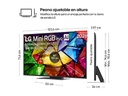LG 55MRGB87B6B, TV RGB MINI LED, procesador a8 AI 4K Gen3, SMART TV Web OS