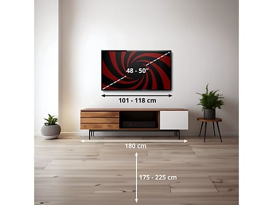 LG 50MRGB87B6B, TV RGB MINI LED, procesador a8 AI 4K Gen3, SMART TV Web OS