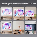 Mini Proyector Hisense Smart Tricroma Hisense UHD 4K, 65 a 300 pulgadas, 2500 Lumenes, Dolby Atmos, Dolby Vision, IMAX enhanced, HDR