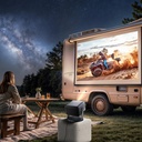 Mini Proyector Hisense Smart Tricroma Hisense UHD 4K, 65 a 300 pulgadas, 2500 Lumenes, Dolby Atmos, Dolby Vision, IMAX enhanced, HDR