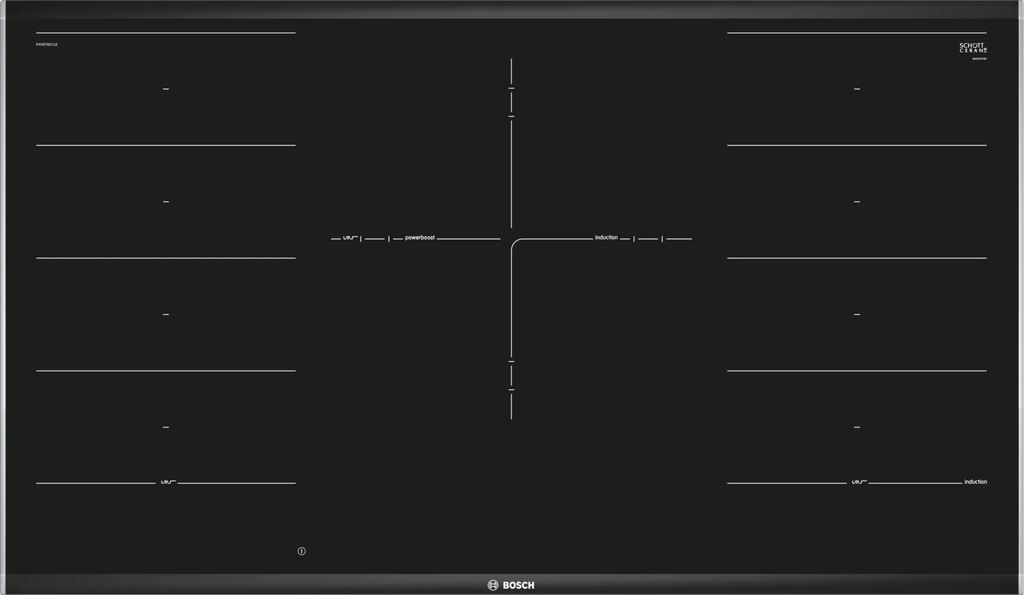 PLACA INDUCCION BOSCH PXV975DC1E 90CM SERIE 8