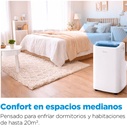 Midea MPPXA-09CRN7-QB6, Aire acondicionado portátil , 2322 Frig/h, Clase A++