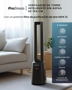 Midea AMS150-PBW, Ventilador sin aspas 33 W, 10 Velocidades
