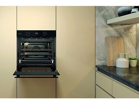 Whirlpool OMSR58RU1SB, Horno pirolítico , Multifunción, Color Negro