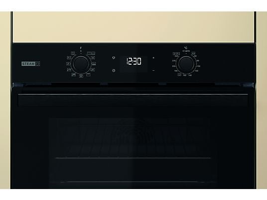 Whirlpool OMSR58RU1SB, Horno pirolítico , Multifunción, Color Negro