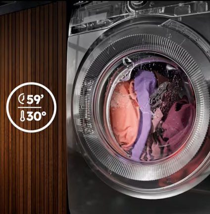 AEG LWR7304L4B Lavadora secadora , 11 kg + 7 kg, 1400 rpm, ProSteam