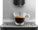 Smeg BCC11BLMEU, automática express, 19 bares de presión, 4 especialidades de café, depósito de agua de 1,4 litros, negro