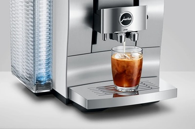 JURA Z10 Aluminium White, cafetera superautomática, pantalla táctil de 4,3", intensidad ajustable, 5 niveles de molienda, acero inoxidable