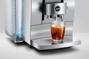 JURA Z10 Aluminium White, cafetera superautomática, pantalla táctil de 4,3", intensidad ajustable, 5 niveles de molienda, acero inoxidable