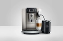 JURA E8 Midnight Silver, cafetera superautomática, pantalla a color de 3,5", 7 niveles de molienda