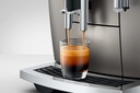 JURA E8 Midnight Silver, cafetera superautomática, pantalla a color de 3,5", 7 niveles de molienda