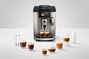 JURA E8 Midnight Silver, cafetera superautomática, pantalla a color de 3,5", 7 niveles de molienda