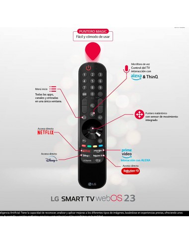 TELEVISOR LG 75" LED 75QNED816RE 4K SMART TV