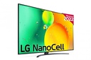 TV LG NANO766QA 86"