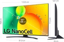 TV LG NANO766QA 55"