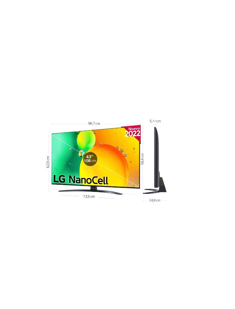 TV LG NANO766QA 43"