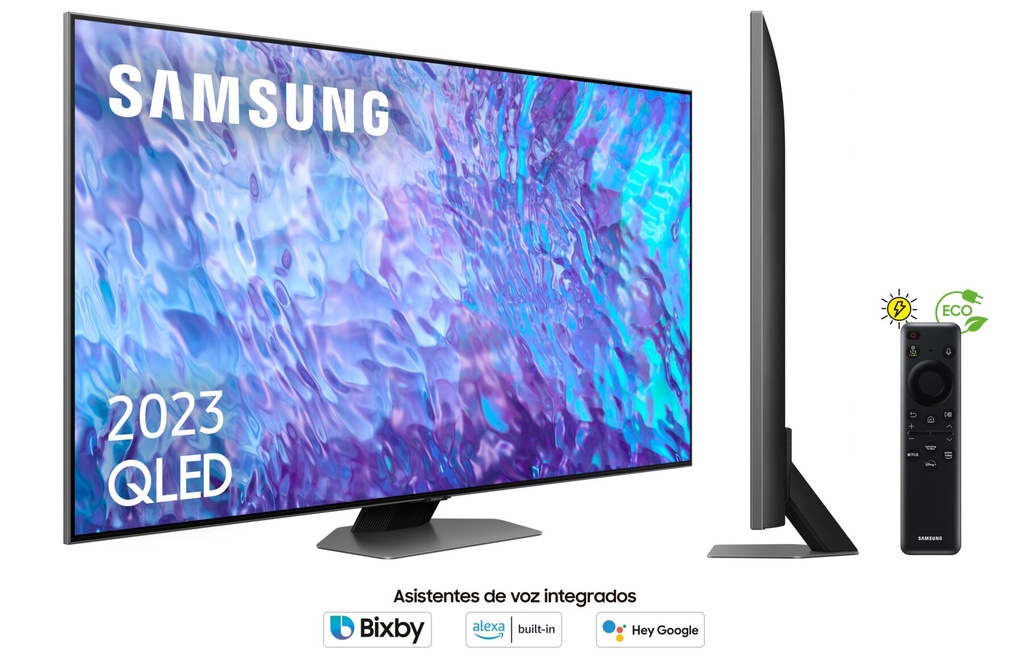 TELEVISOR SAMSUNG 55" QLED 4K 100Hz TQ55Q80CAT SMART TV