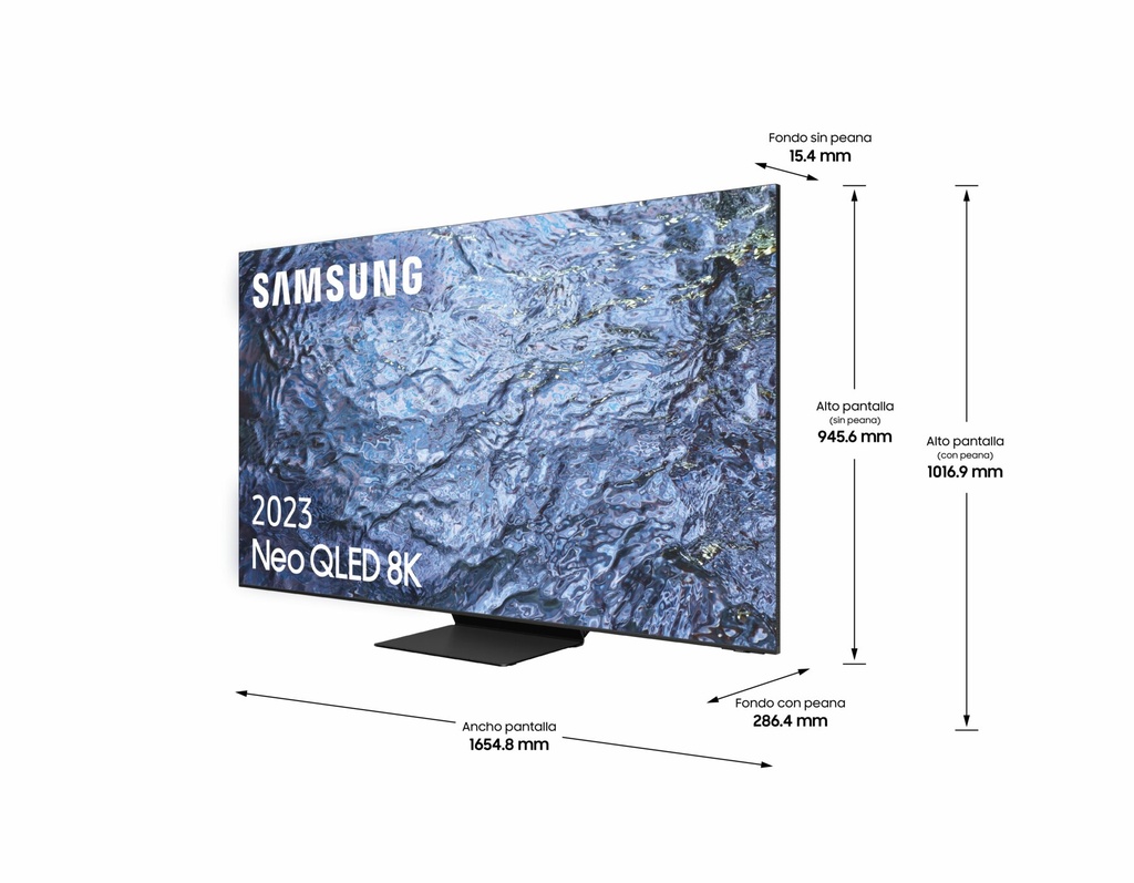 TELEVISOR SAMSUNG 75" HDR 8K NEO QLED