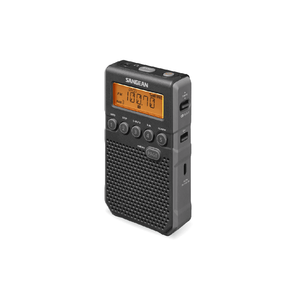RADIO DE BOLSILLO AM/FM ESTÉREO DT-800 SANGEAN