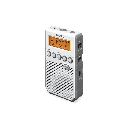 RADIO DE BOLSILLO AM/FM ESTÉREO DT-800 BLANCA SANGEAN