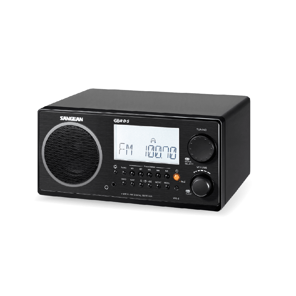 RADIO DE SINTONIZACIÓN DIGITAL WR-2 SANGEAN