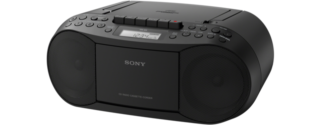 RADIO CASS SONY CFDS70B NEGRO