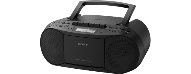 RADIO CASS SONY CFDS70B NEGRO