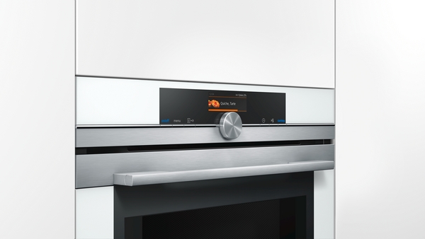 HORNO CON MICROONDAS SIEMENS HM676G0W1 PIROLÍTICO BLANCO