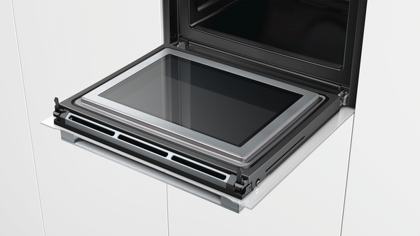 HORNO CON MICROONDAS SIEMENS HM676G0W1 PIROLÍTICO BLANCO