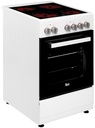 COCINA ELECTRICA TEKA FS 502 4VE  BLANCA 50CM  4 ZONAS
