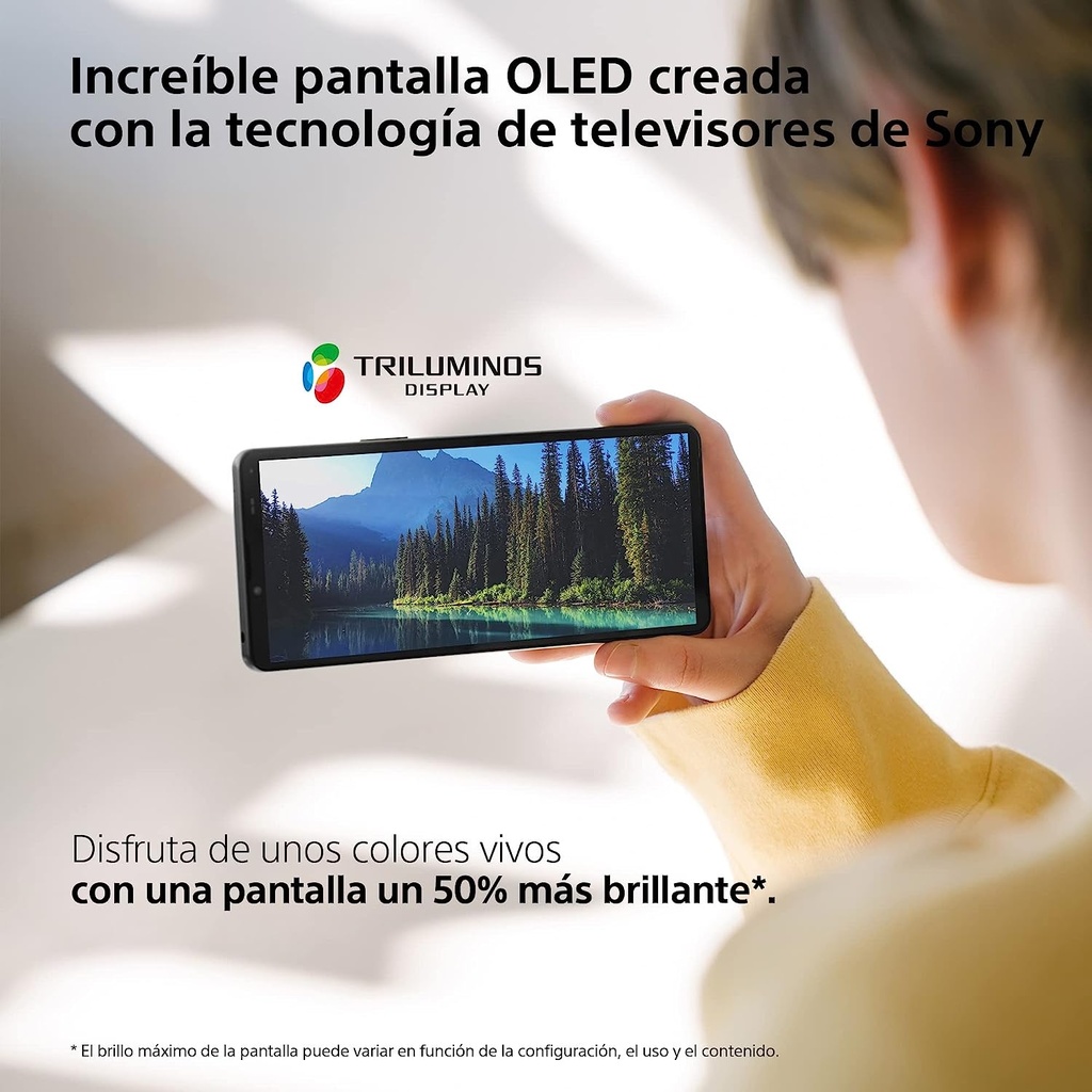 Sony Xperia 10 V 6GB 128 GB Negro Móvil libre XQDC54C0B.