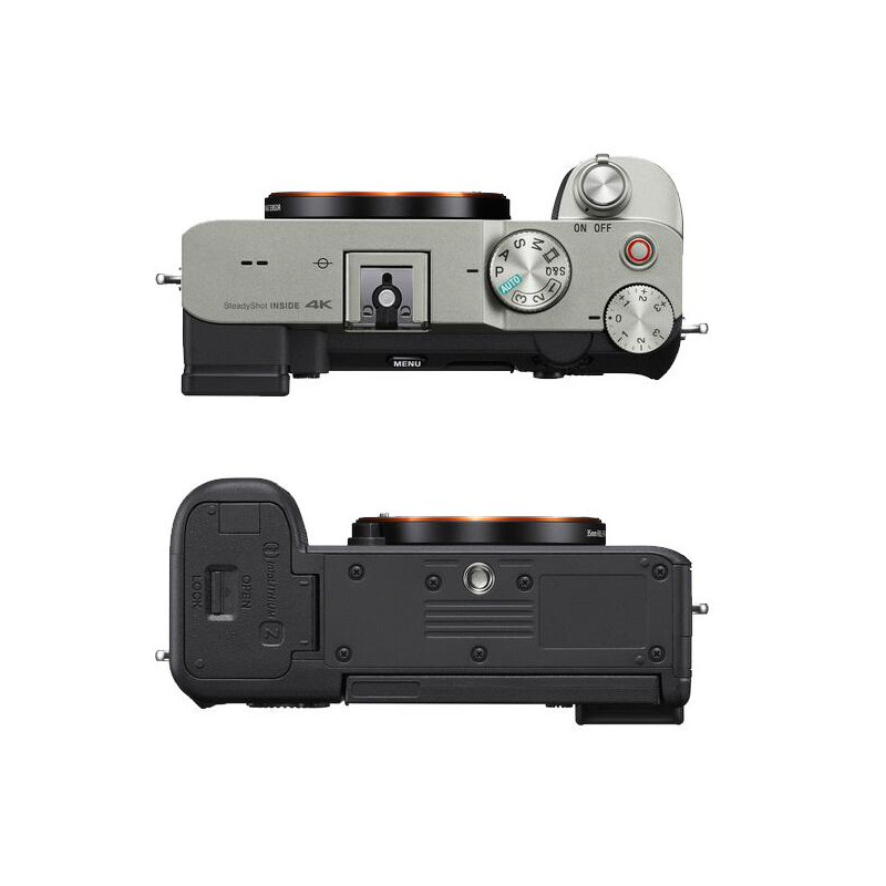 CÁMARA COMPACTA SONY ILCE-7C SILVER