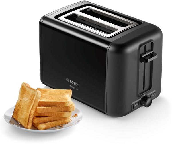 TOSTADORA DesignLine 970W NEGRA BOSCH TAT3P423