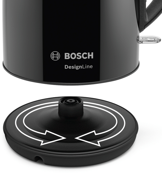 HERVIDORA BOSCH DESIGNLINE 1,7 L NEGRA TWK3P423