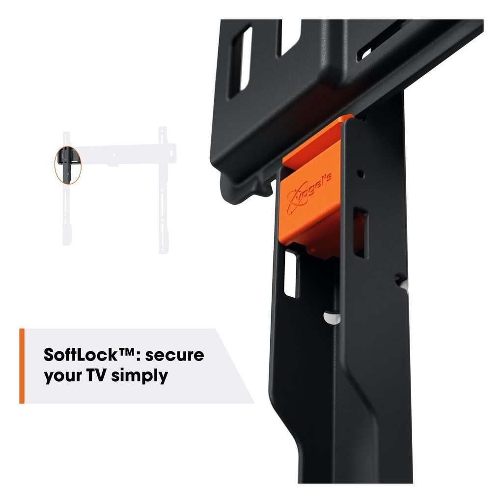 Soporte Tv Vogels Fixed Tvm1203 Max 50" Fijo Negro