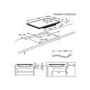 PLACA INDUCCIÓN AEG IKE84475FB diagrama de instalación