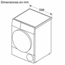 SECADORA SIEMENS WQ46B2C0ES, gama alta iQ700, 9KG, Bomba de calor, Clase A - 10% eficiencia energética, aporte de vapor SmartFinish