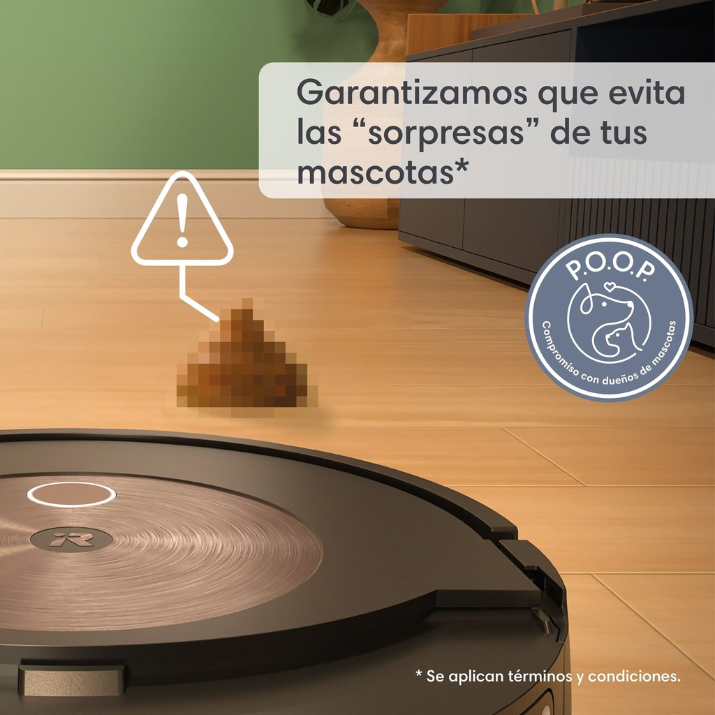 Roomba C9758, J9+ Combo friega suelos, iRobot, DirtDetective, x2 veces más potente que serie I